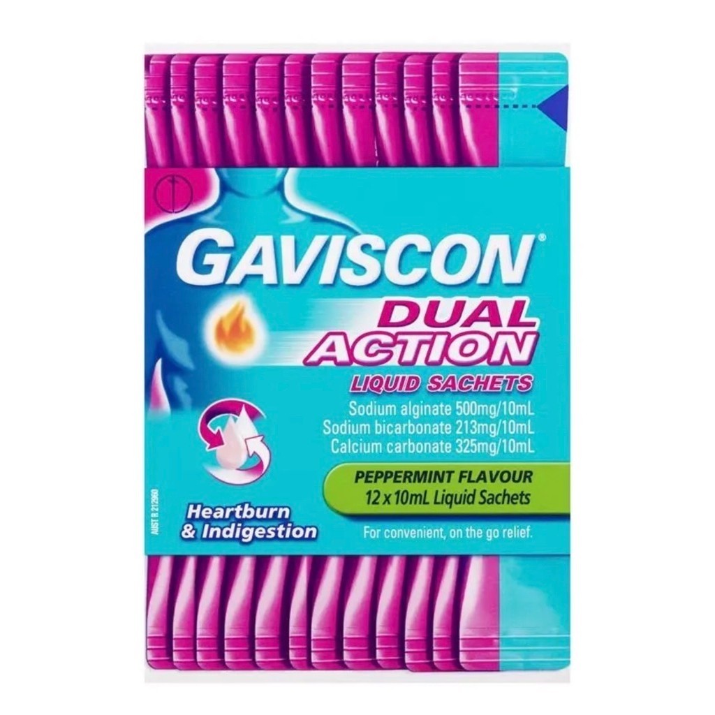 GavisconDual Action Tablet / Liquid ORIGINAL AUSTRALIA