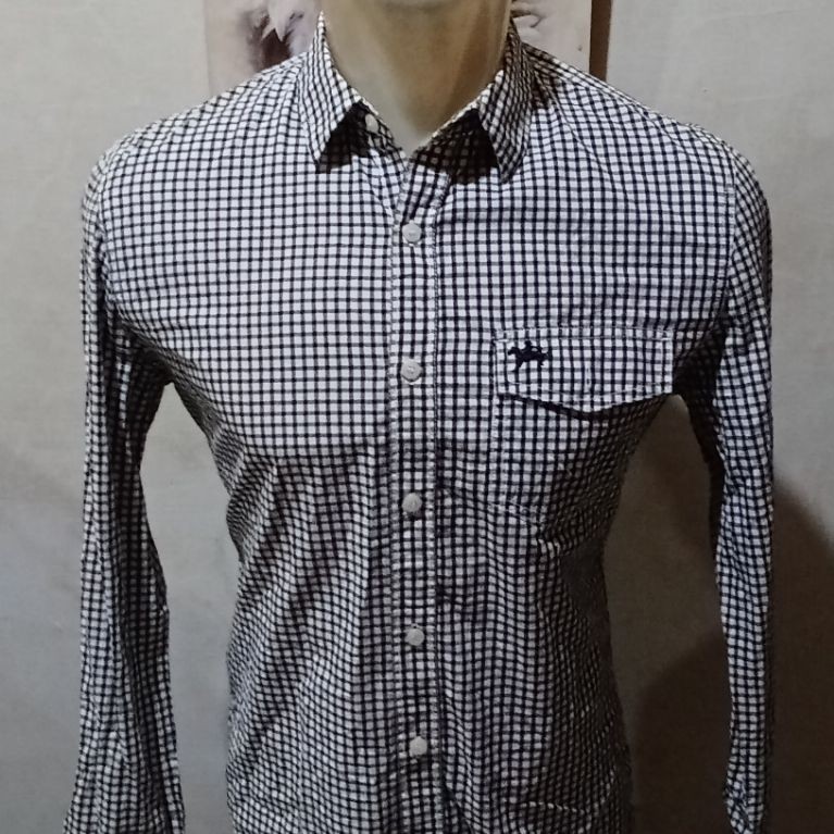 Kemeja Panjang Cotton Cowok BangBang Size M