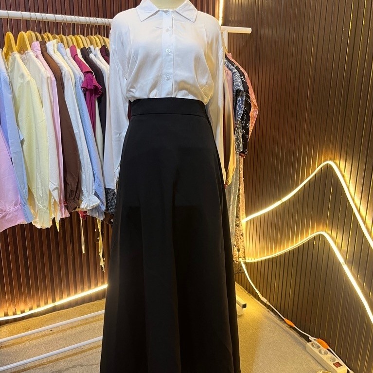 Rok Hitam Maxi By Severli