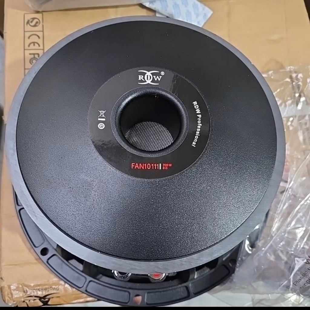 Speaker RDW 10 inch Fan 10111 / FAN10111 Midrange