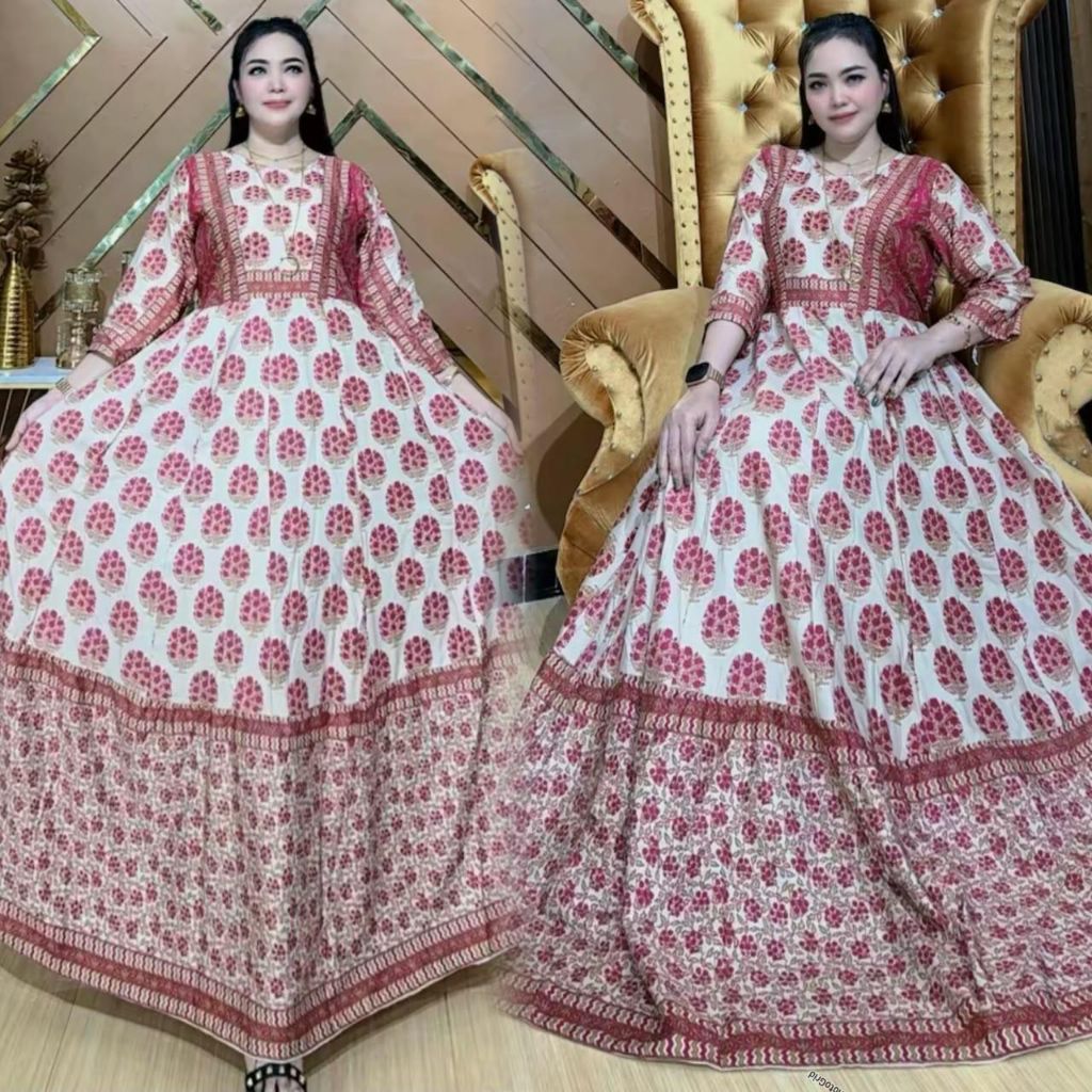 Gmis wanita Hindi Freya katun rayon Ld -+110 PB -+137