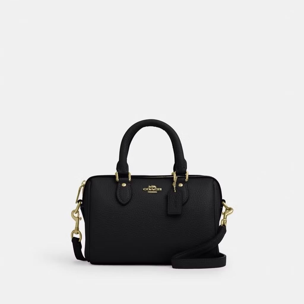 Coach mini rowan black new