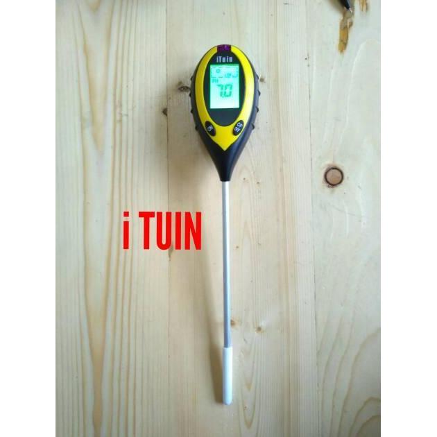 Alat Merk Ituin Digital Ph Meter Tanah Soil Test 4 In 1 Moisture
