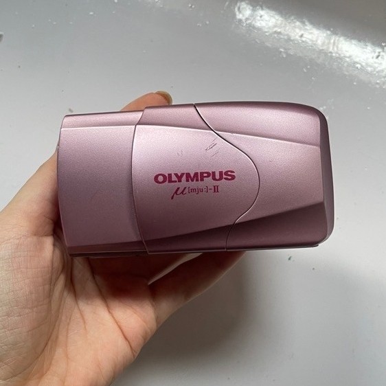 Olympus MJU II Pink