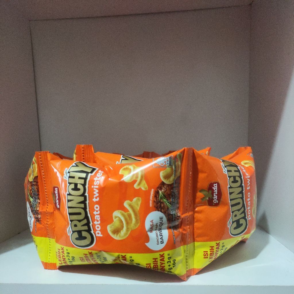 GARUDA CRUNCHY POTATO TWISTER RENCENG ISI 10PCS