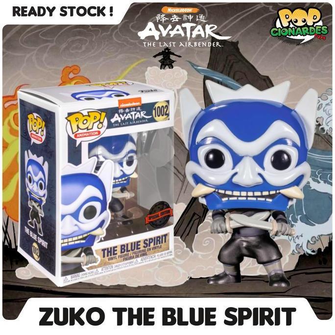 Funko POP Avatar The Last Airbender - Zuko Blue Spirite #1002 (TERBAIK) (TERBARU) (TERMURAH)