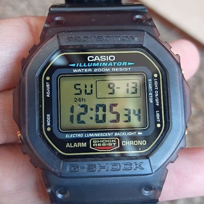 Casio G-Shock DW-5600E Second/Bekas/Preloved