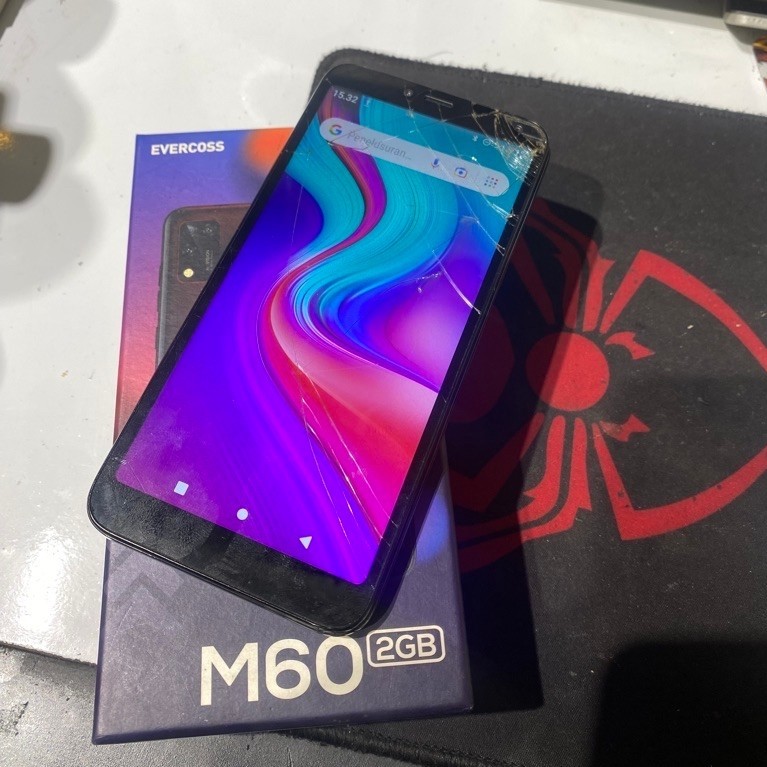 evercoss M60 minus lcd pecah