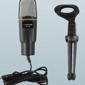 Musica- Mikrofon Kondenser Studio Profesional Microphone With Stand