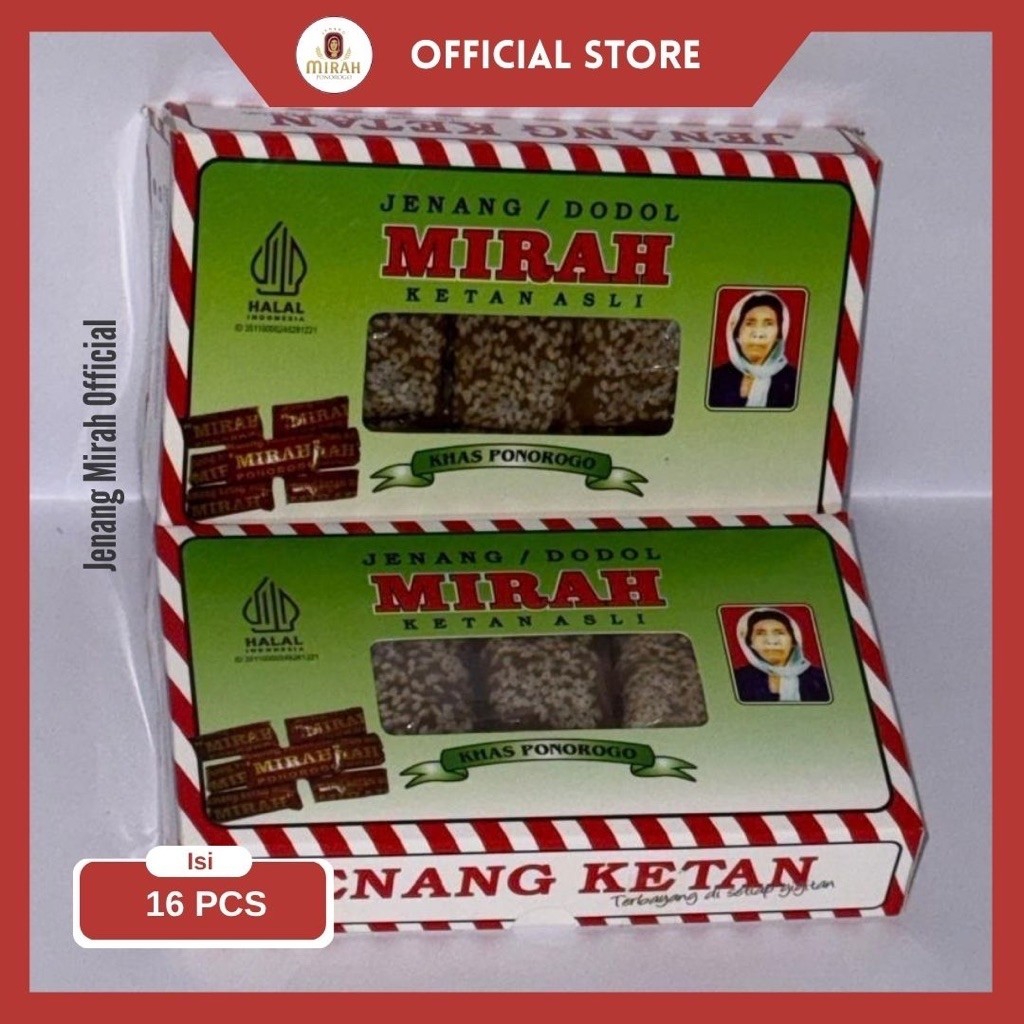 Jenang Dodol Ketan Wijen Mirah