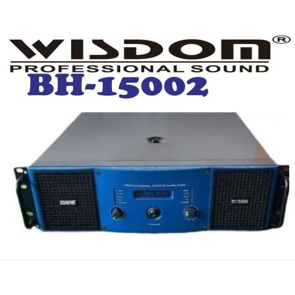 Power Amplifier Wisdom BH-15002. Wisdom BH15002