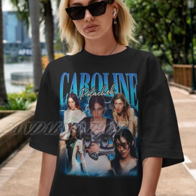 HMD.CO T-Shirt CAROLINE POLACHEK Vintage Premium Unisex Shirt | Kaos Bootleg Graphic Tee | Custom Ra