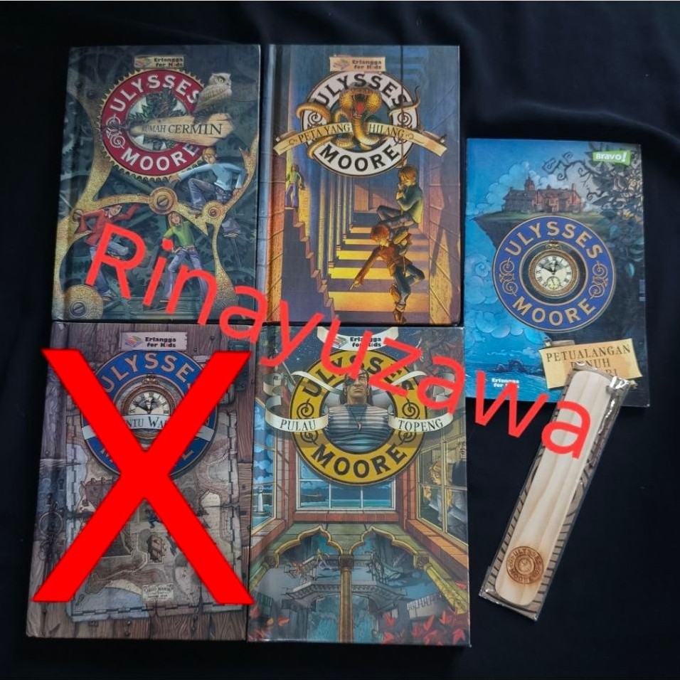 Novel Ulysses Moore Peta yang Hilang Rumah Cermin
