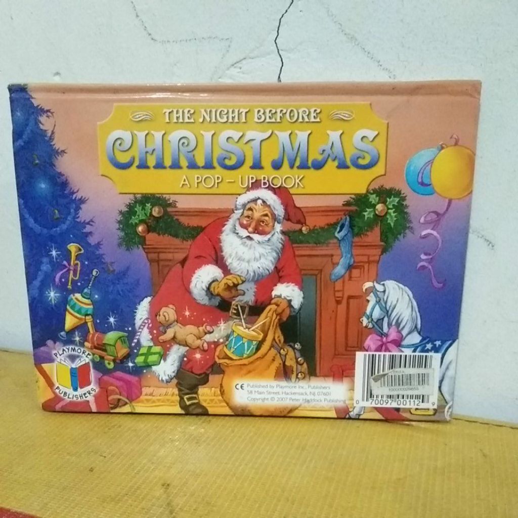 THE NIGHT BEFORE CHRISTMAS A POP - BOOK