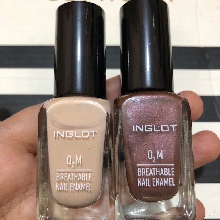 INGLOT O2M BREATHABLE 673 633 NAIL ENAMEL KUTEK INGLOT