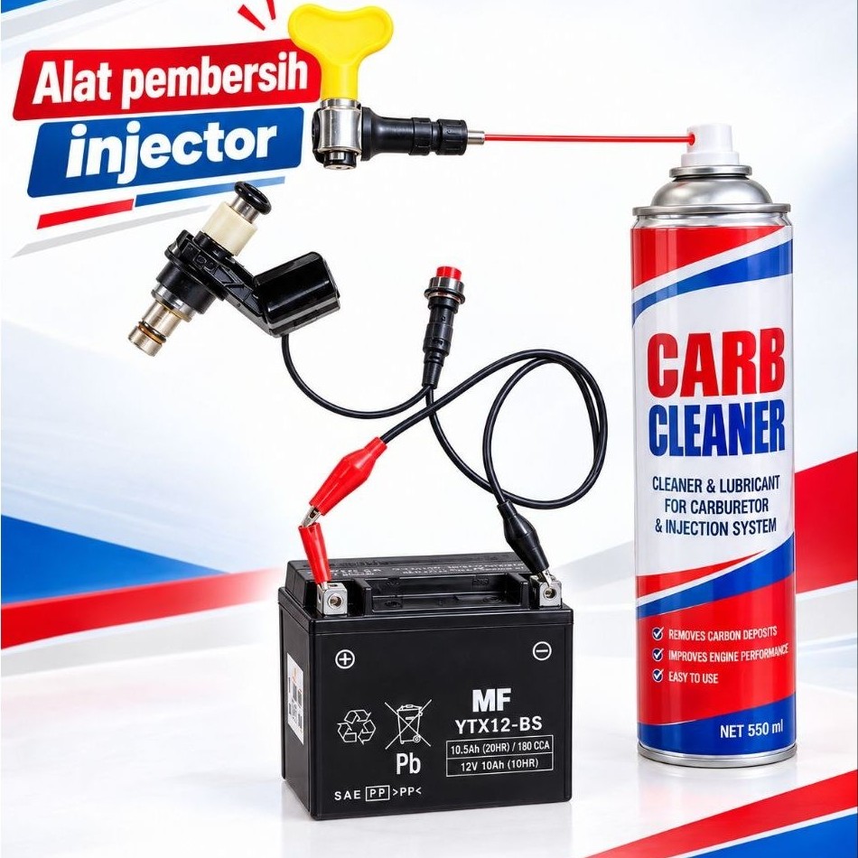 injektor tester cleaner motor dan mobil