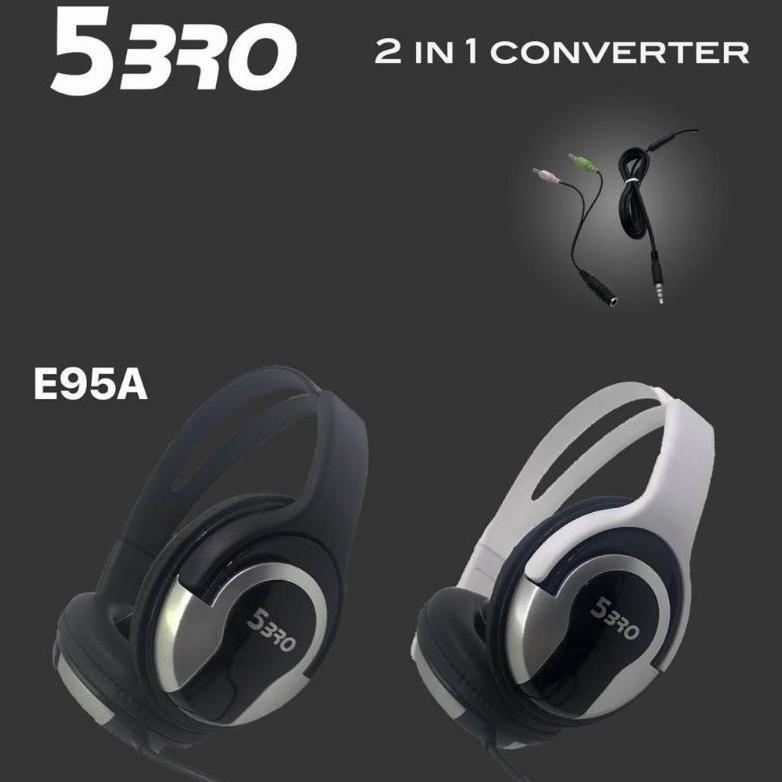 COD HEADPHONE HEADSET STEREO SOUND TECHNOLOGY 5BRO / HK +MIC HARGA PROMO