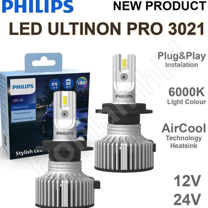 LAMPU LED AVANZA VELOZ PHILIPS ULTINON PRO3021 Bohlam Headlamp