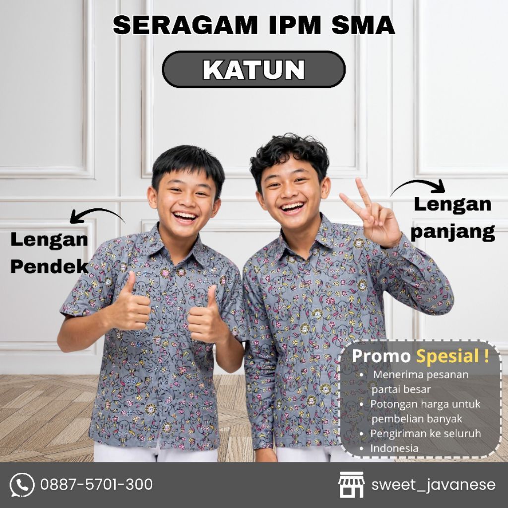 KATUN Batik IPM SMA Muhammadiyah putra