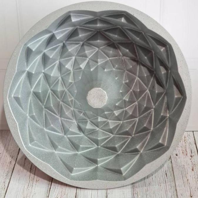 Diamond Marble Cake Pan / bundt pan / loyang kue marmer