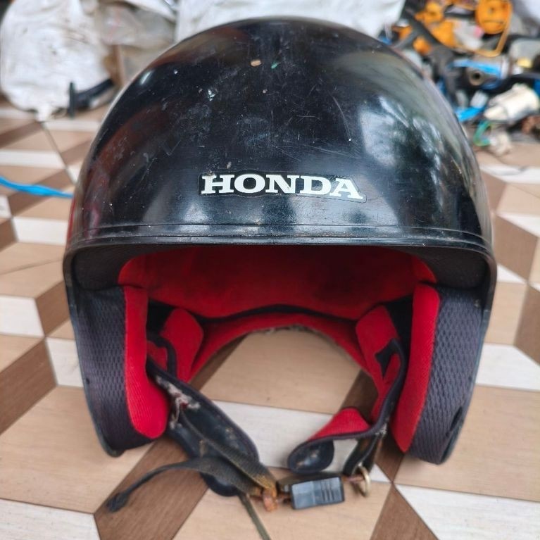helm helmet honda trx-s scoopy original second minus