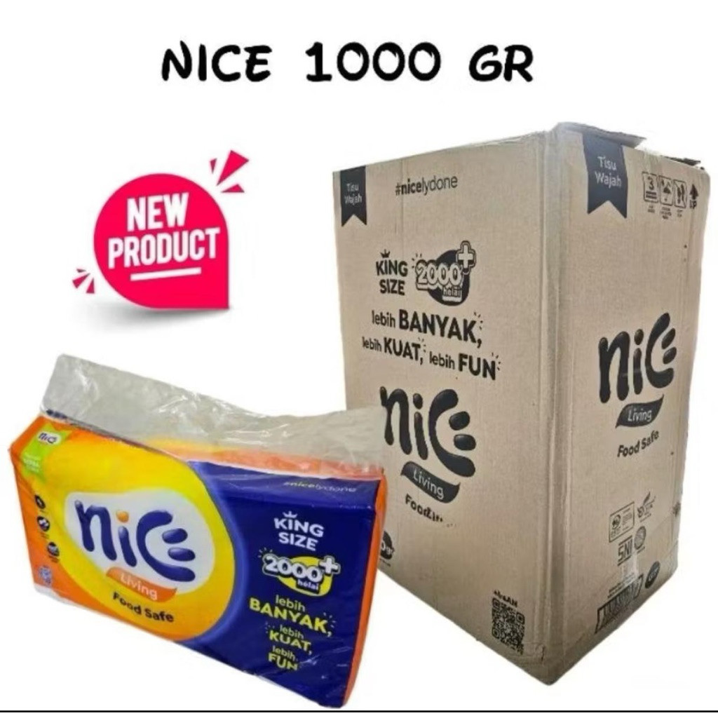 Tissue Tisu NICE 1 gram 1 dus isi 20 Pack
