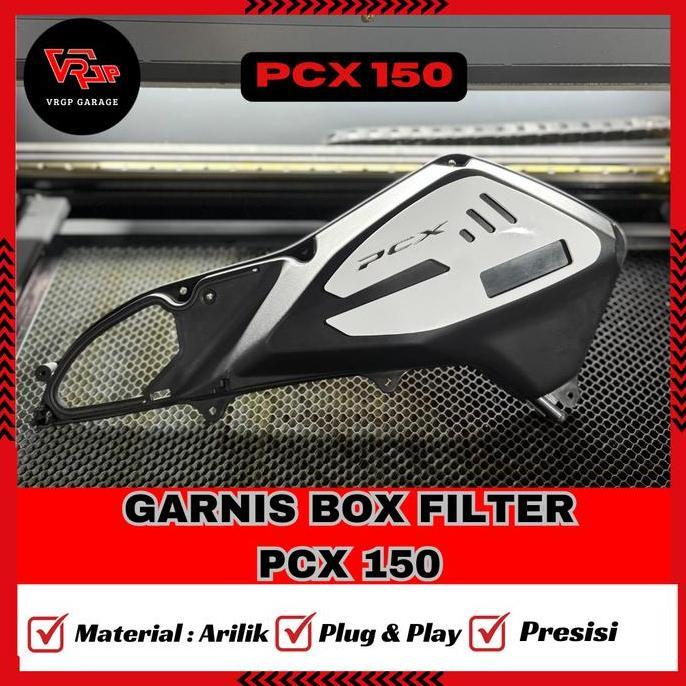 TERBARU VRGP Garnis Box Filter PCX 150/ Garnish Box Filter PCX 150/ Aksesoris Murah PCX 150