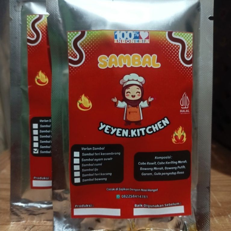 Sambel Teri Kecombrang