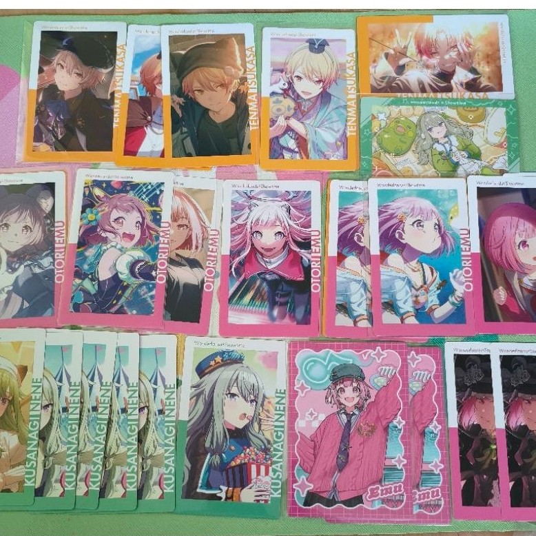 wxs epick cards || project sekai official merch