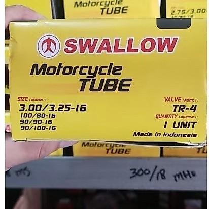 BAN DALAM SWALLOW 300/325-16 100/80-16 90/90-16 90/100-16