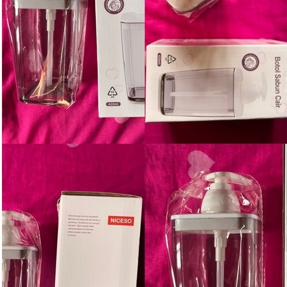 wadah/botol sabun niceso