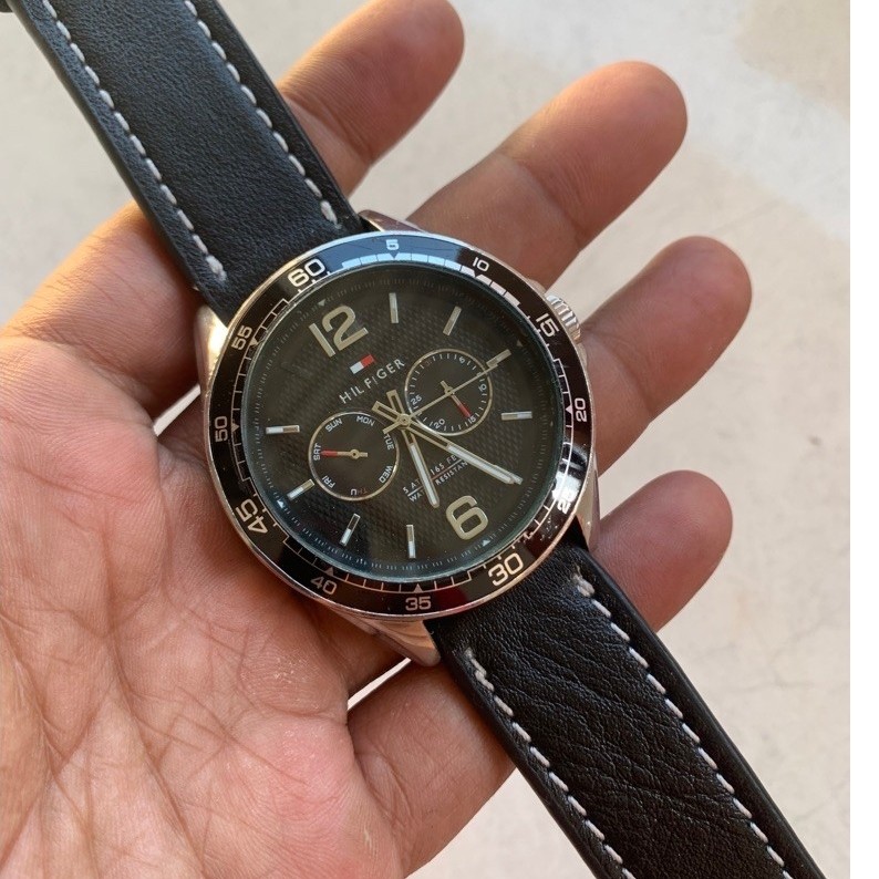 Tommy Hilfiger jam tangan pria original preloved/second/bekas