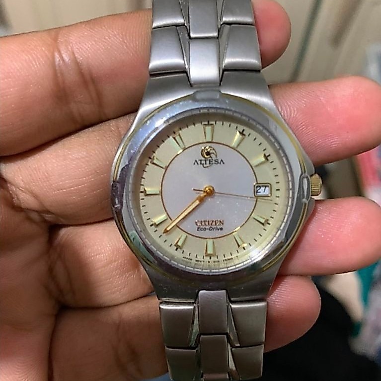 jam tangan citizen ecodrive minta ganti batrai saja
