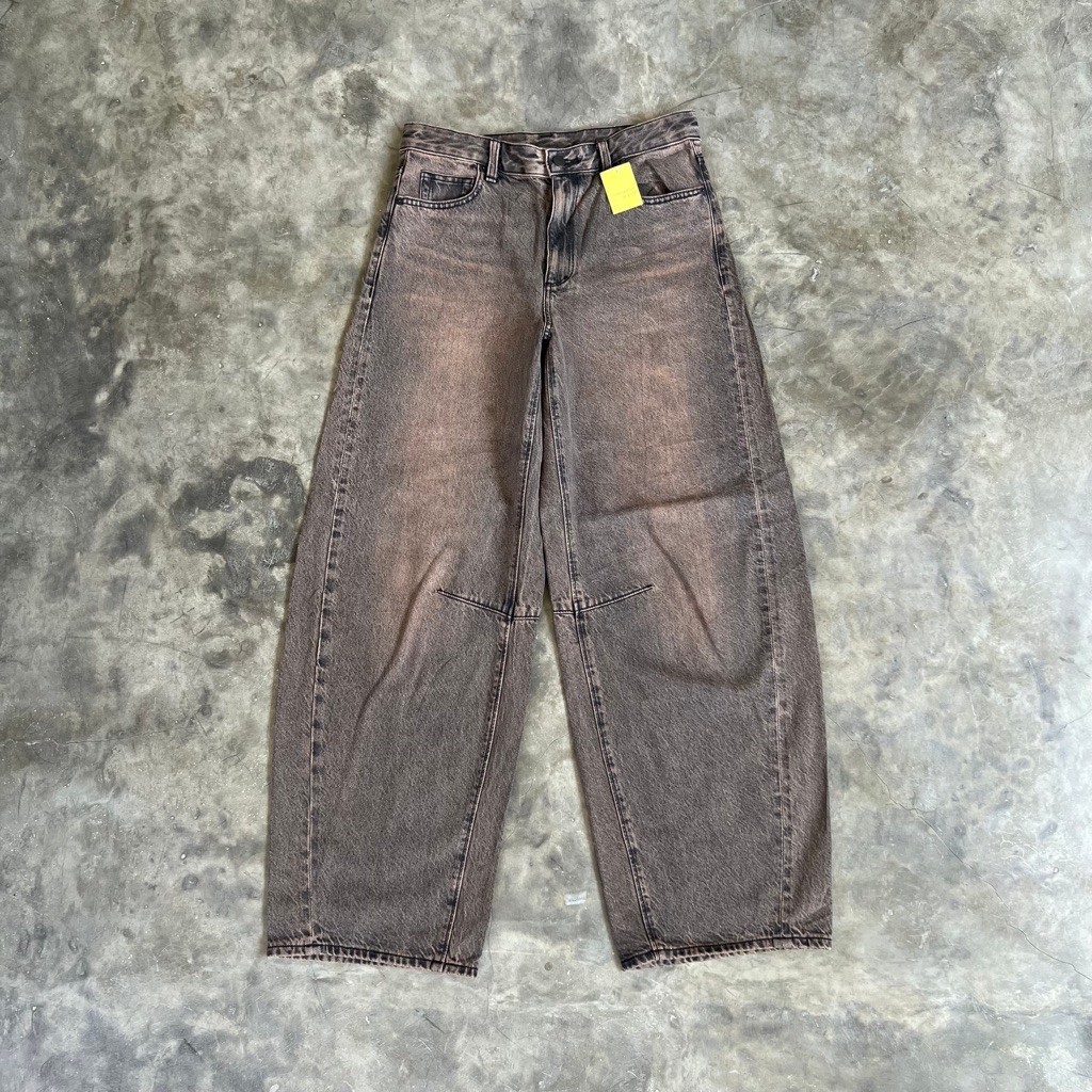 GU Fadded Barrel Jeans
