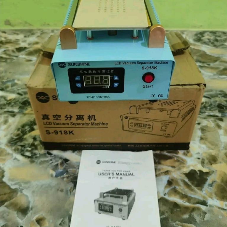 Separator LCD + Bubble Remover