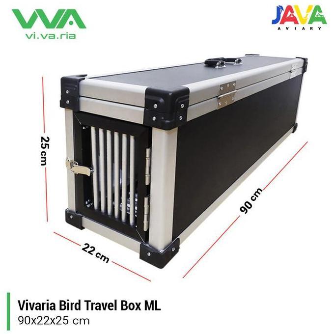 Vivaria Bird Travel Box L Kotak burung parrot macaw Free Fly