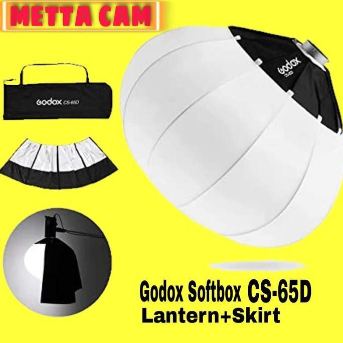 HARGA DISC - Godox CS-65D (65cm) Lantern Softbox + Skirt Set SS-65