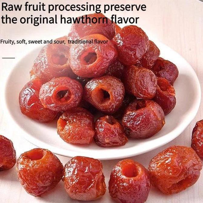[Halal/COD/Beli 1 Gratis 1] Buah hawthorn kering halal/Hawthorn Kering/Freeze Dried 100% Buah Asli K