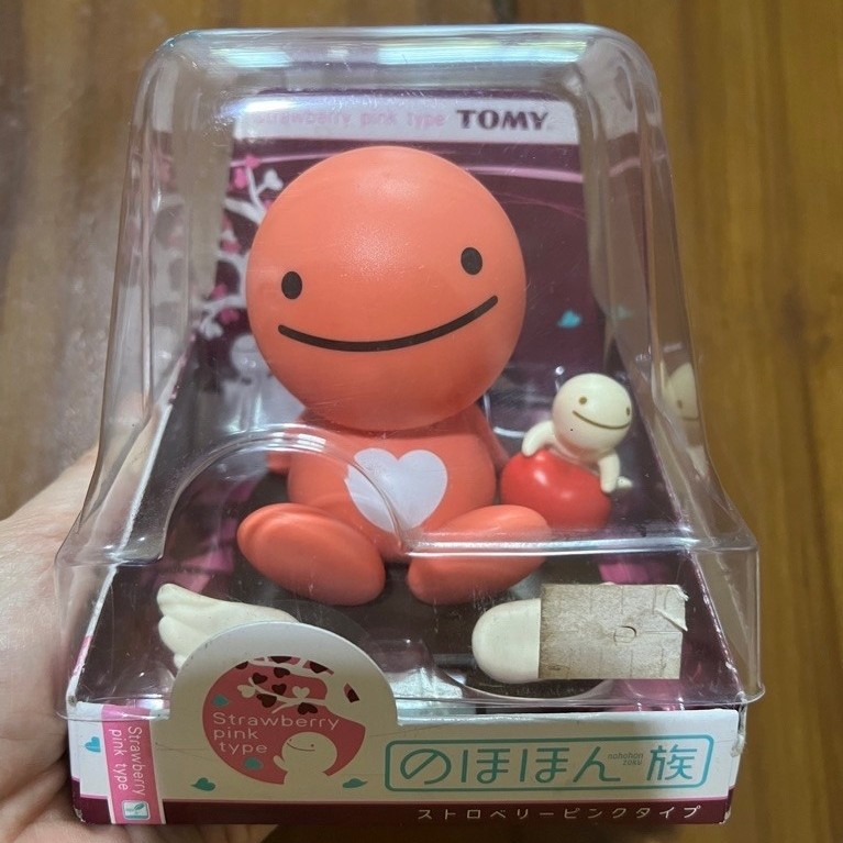 Figurine Vintage - TOMY Nohohon Zoku "Strawberry Pink"
