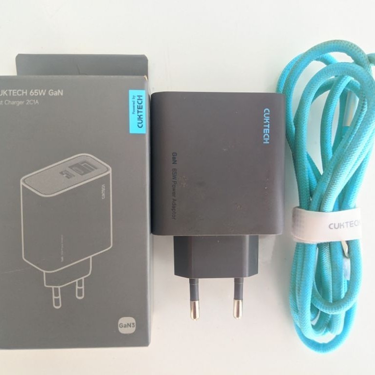 charger cuktech 65watt second