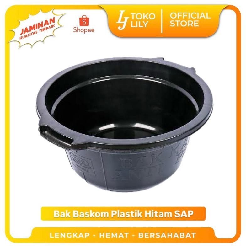 Bak Ember Baskom Hitam Karet Jumbo SAP