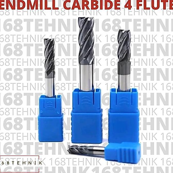 Endmill Carbide 16Mm 4 Flute / End Mill 16 Mm Tungsten Carbide