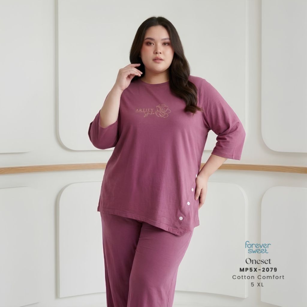 FOREVER SWEET PIYAMA BAJU TIDUR JUMBO 5XL