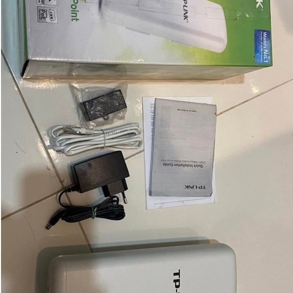 Tp-Link Wa7210n/Wa5210g 2.4GHz + Lan 10m Bekas Fungsi Oke