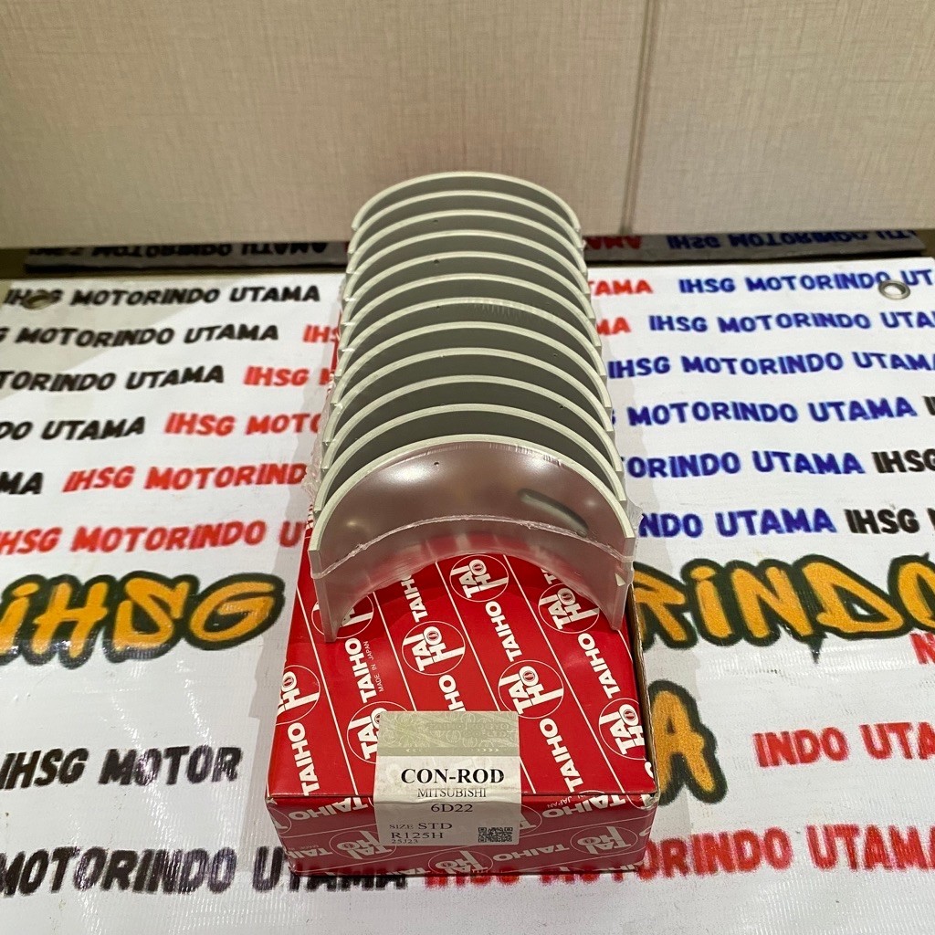 METAL JALAN CONROD BEARING 6D22 6D40 FUSO 6D22T METAL JALAN 6D22 6D40 TAIHO STD