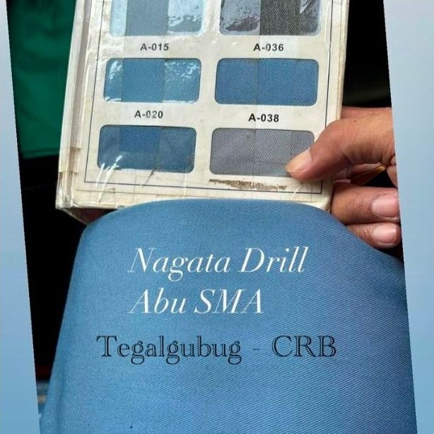 Kain Nagata Drill Premium Kode Abu