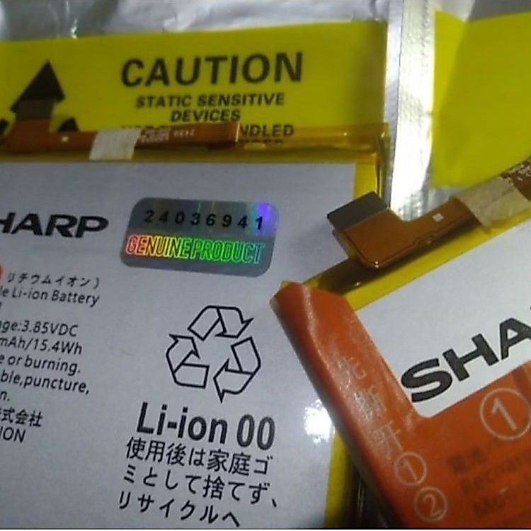 Sharp UBATIAXXXXXXX Original 100% GENUINE Battery Batre Baterai Sharp Aquos R8S