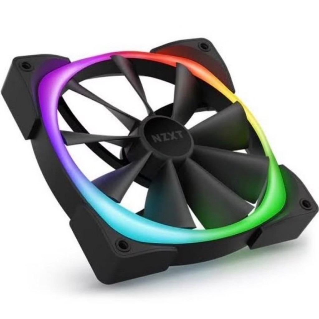 NZXT Aer RGB 140MM 14CM Fan ARGB PWM kipas PC komputer cpu