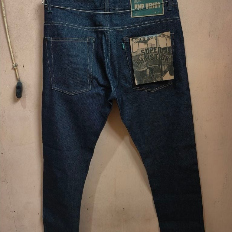 Celana Pot Meets Pop Denim Slim Fit Size 31 Blue Black PMP Denim