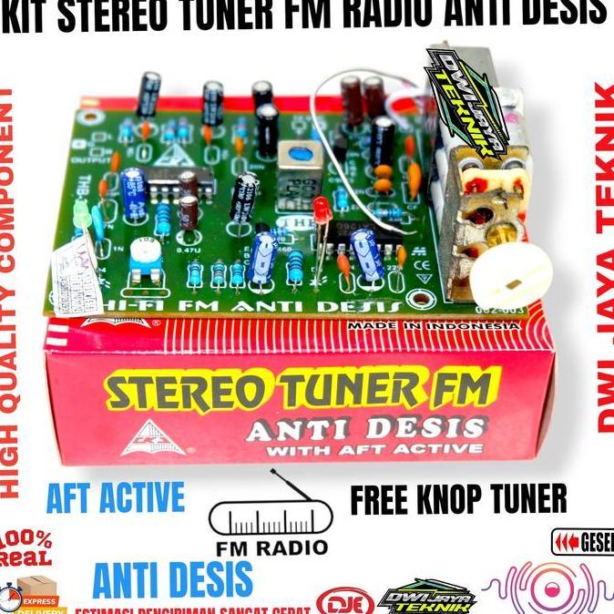 KIT STEREO TUNER FM RADIO ANTI DESIS CKJ PHB 301